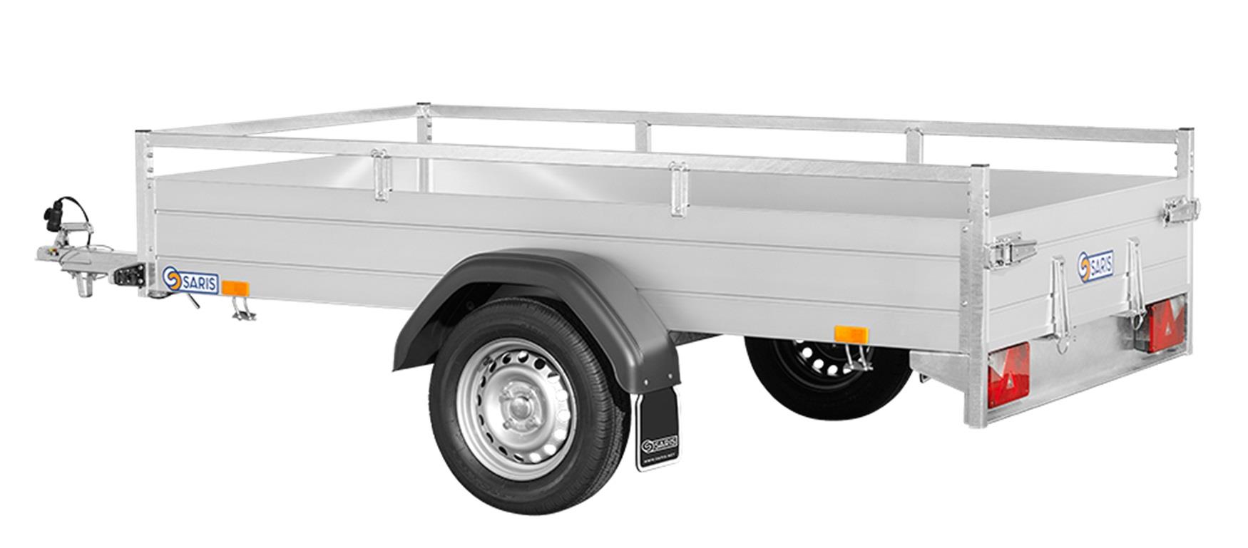 Mietanhaenger Gruppe B (750 kg) offen, 255 x 133 x 43 cm mieten bei Anhänger-Schlick