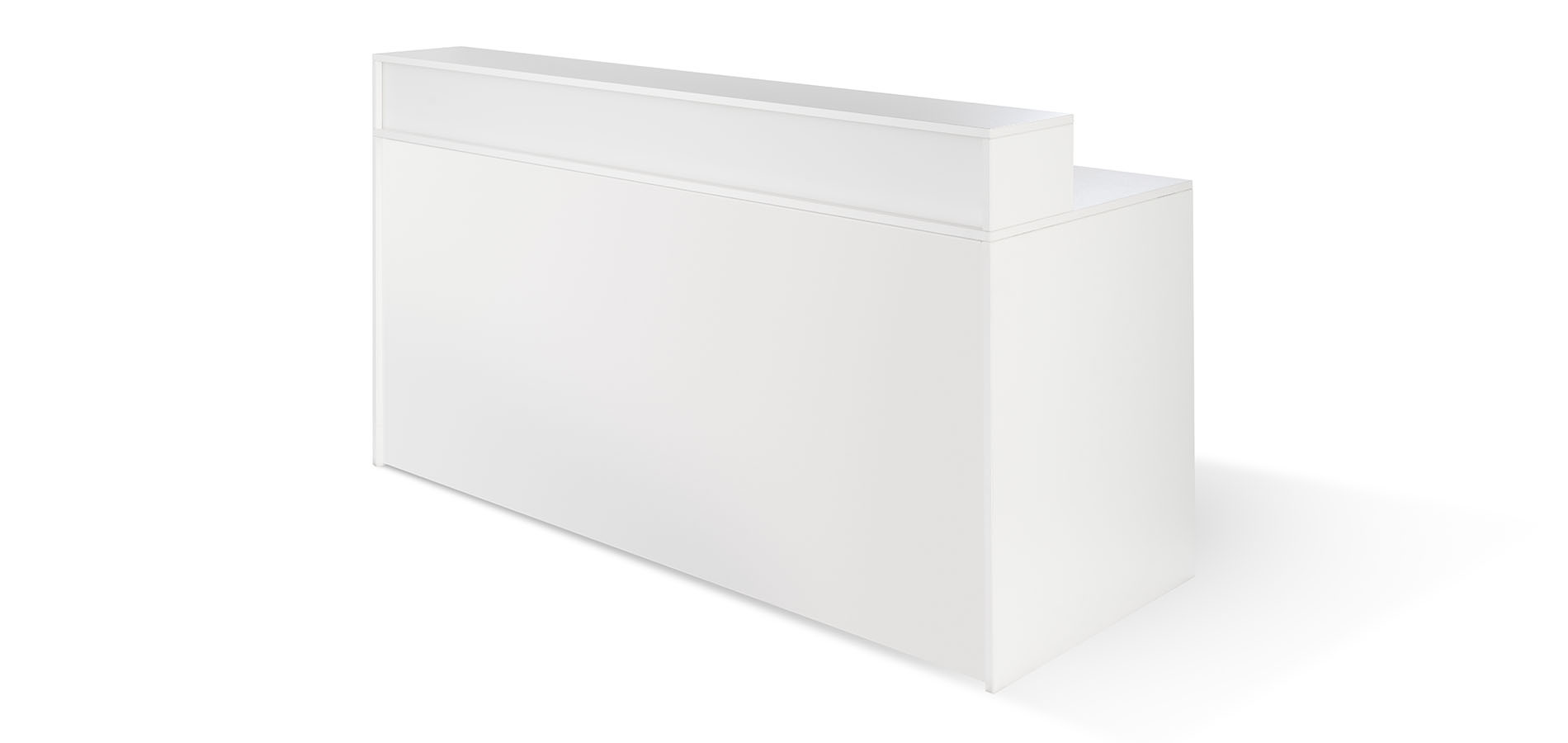 LED Barelement gerade weiß mieten bei Furn4Rent
