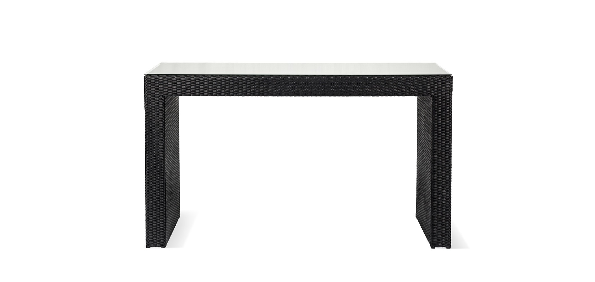 Rattan Brückentisch mieten bei Furn4Rent