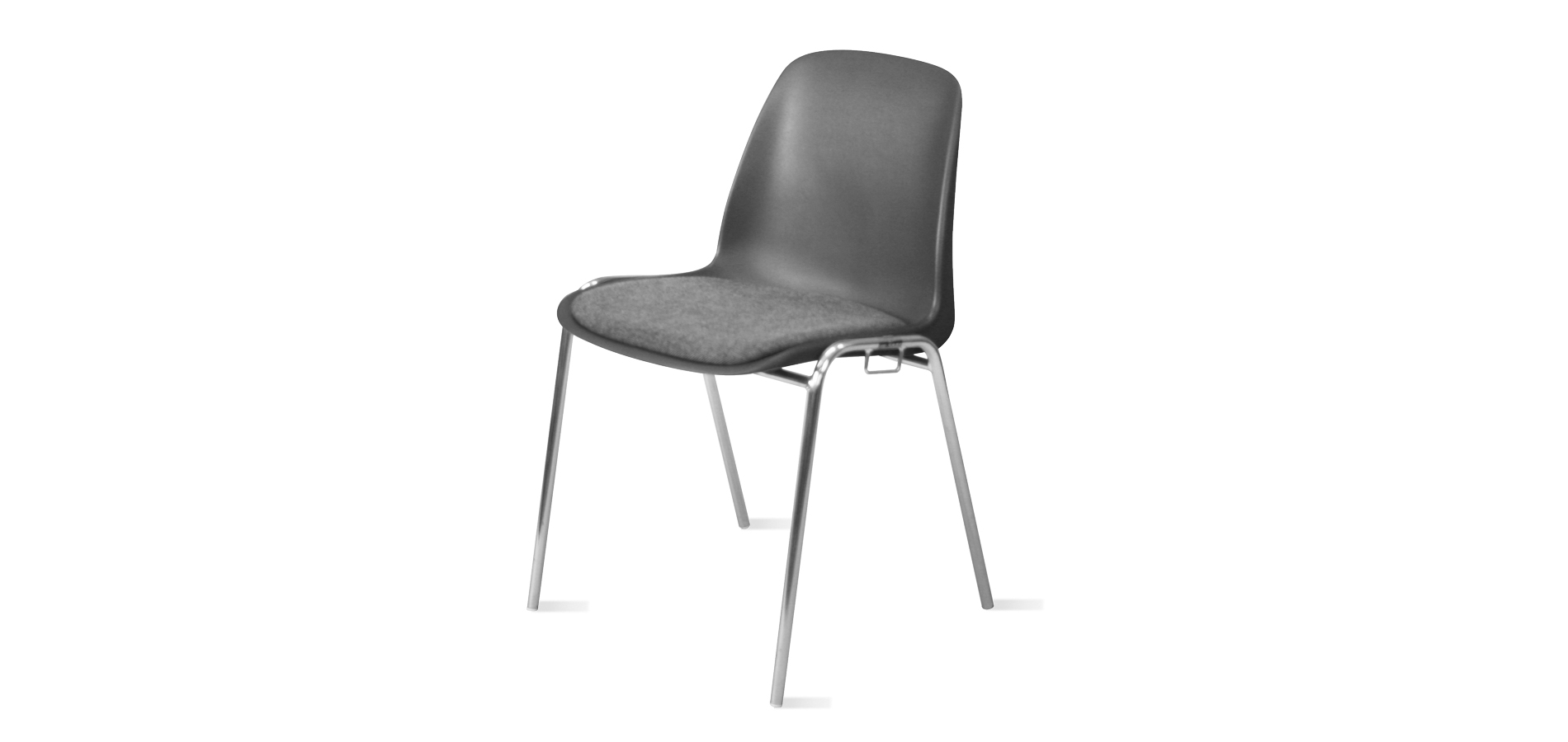 Schalenpolsterstuhl mieten bei Furn4Rent