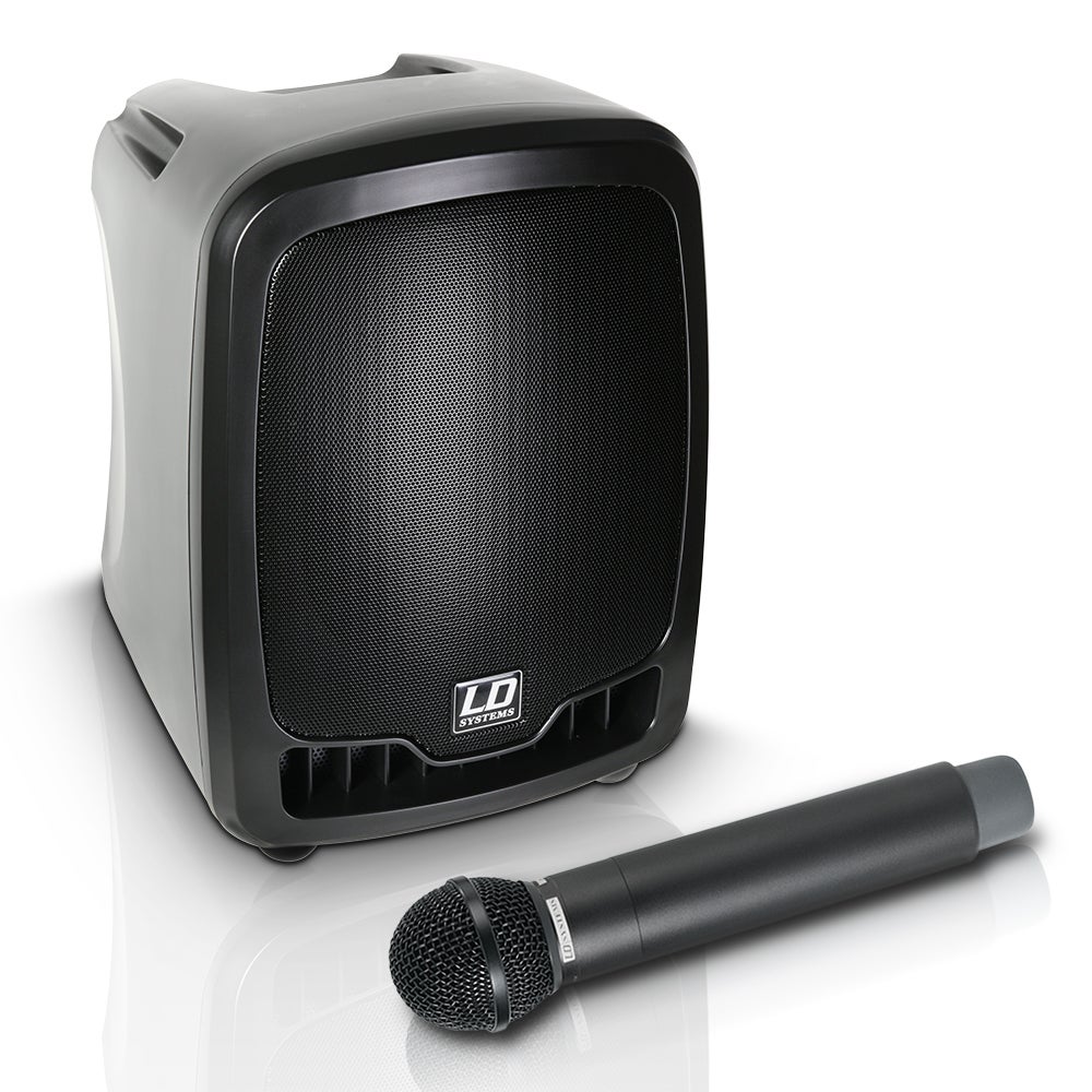 Mobiler Akku-Lautsprecher mieten - LD Systems Roadboy inkl. Funkmikro & Headset