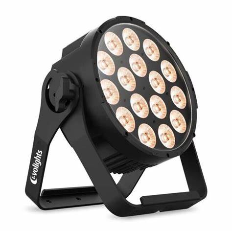 LED-Scheinwerfer mieten - Evolights Glacier 18, RGBWA-UV, IP65 Outdoor