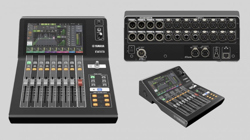 Digitalmischpult mieten - Yamaha DM3/DM3S, 16 Kanäle, Touchscreen – 2