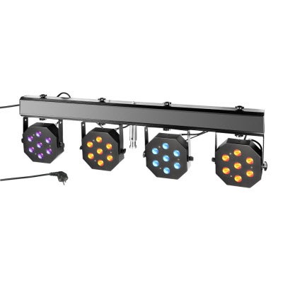 LED-Lichtanlage mieten - Cameo 28x3 W Tri-Color inkl. Stativ & Case – 2