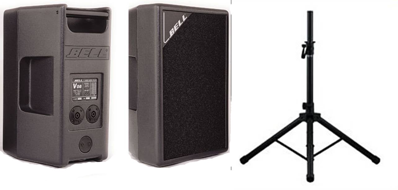 Bell V08 Lautsprecherbox mieten – 150 W, Top-Klang für Events