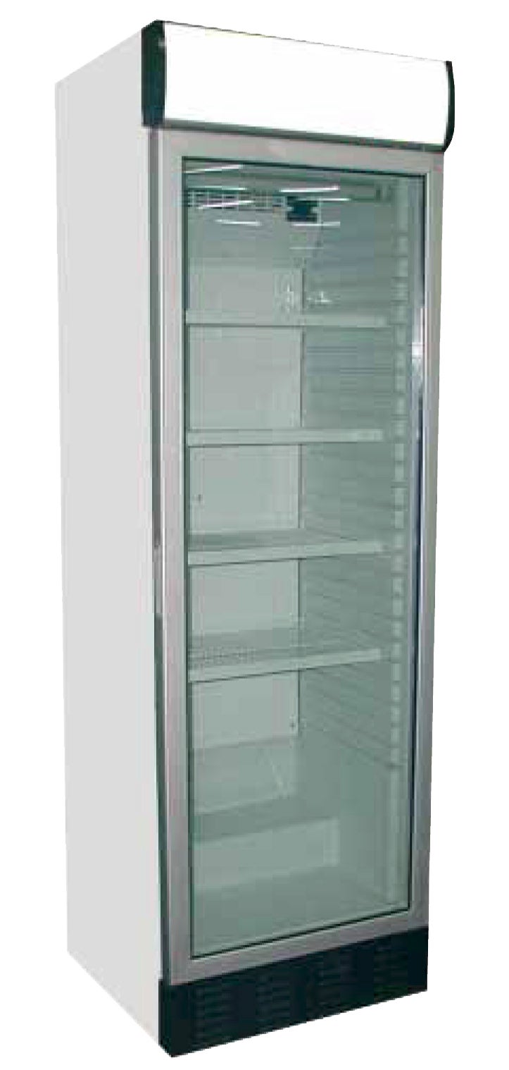 Glaskühlschrank mieten – Display-Kühlschrank fürs Catering, 590 x 620 x 1920 mm