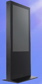 Info-Terminal Touch 55" mit Touch mieten – Touchscreen-Stele für Messen – 2