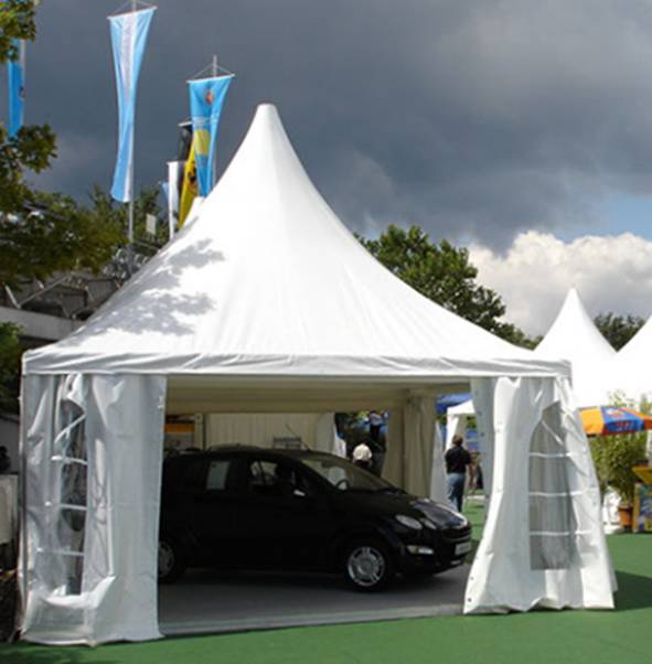 Partyzelt 4x8 m mieten – Festzelt für Feiern & Veranstaltungen – 3
