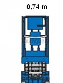 Scherenbühne Genie GS-1930 mieten – Arbeitshöhe bis 8 m, Elektro & vollhydraulisch – 3