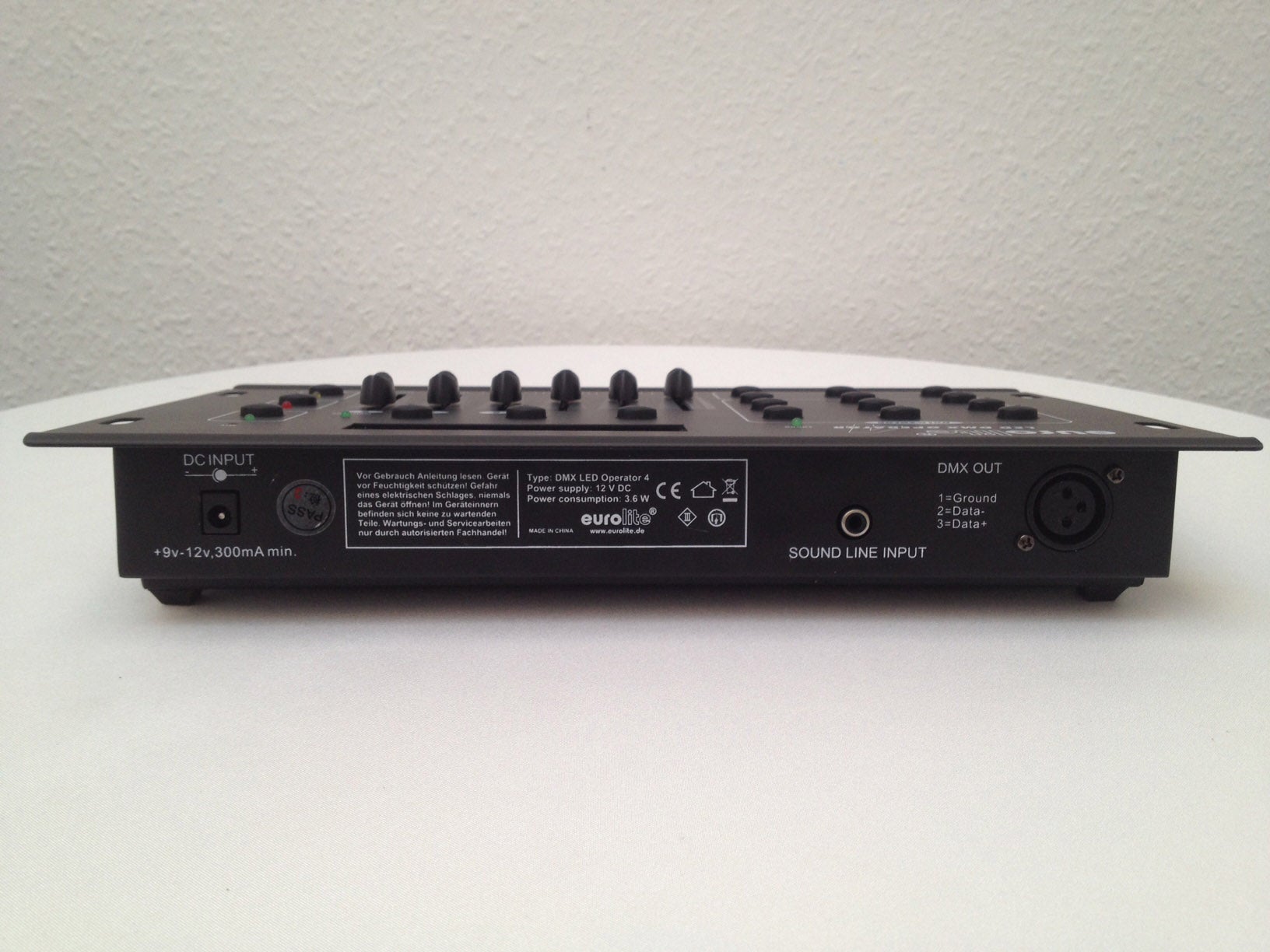 Eurolite DMX LED Operator 4 mieten – DMX-Controller für bis zu 50 Kanäle – 2