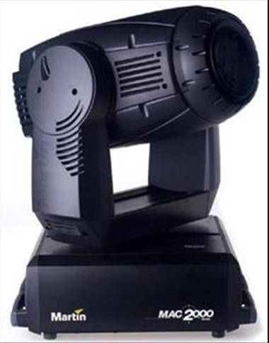 Martin MAC 2000 Moving Head mieten – 1.200 W Profi-Lichteffekt mit CMY-Farbmischung