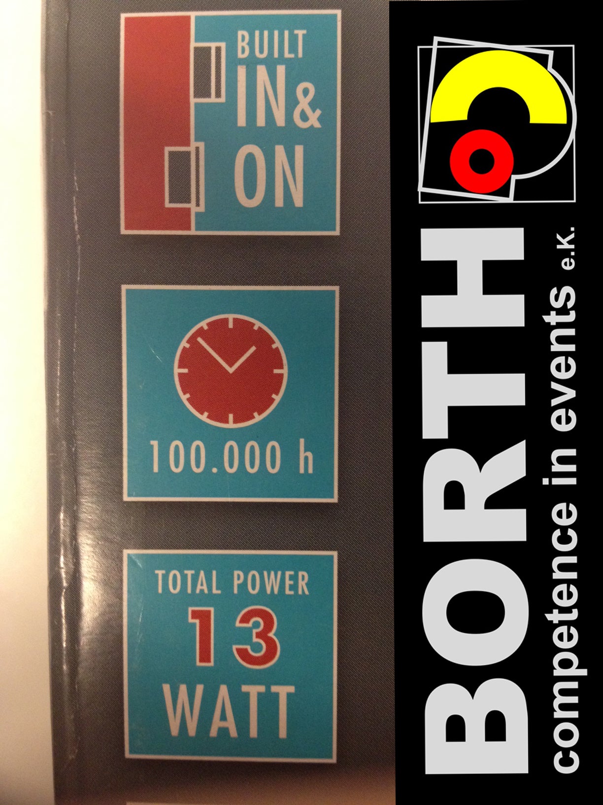 3er-Set LED Aufbau- & Unterbauleuchte mieten – weiß, energiesparend, 13 W – 3