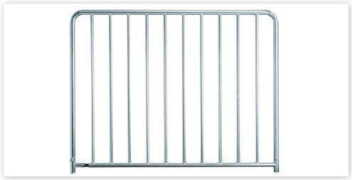 Stabsicherheitsgeländer / Bühnengeländer für Nivtec höhe 110cm breite