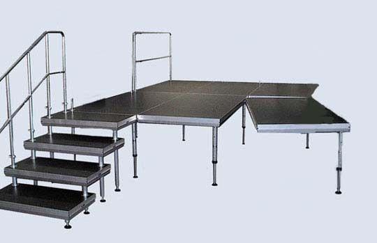 Bühnenplatte Nivtec 2x1m mieten in Chemnitz – Eventtechnik
