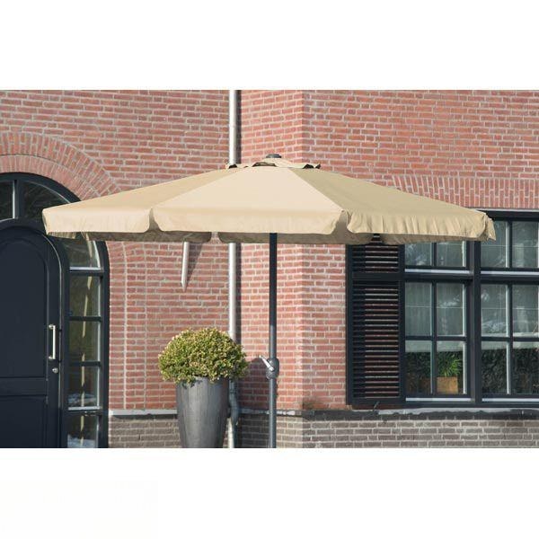 Sonnenschirm d=3m Beige mieten in Chemnitz – Eventmöbel