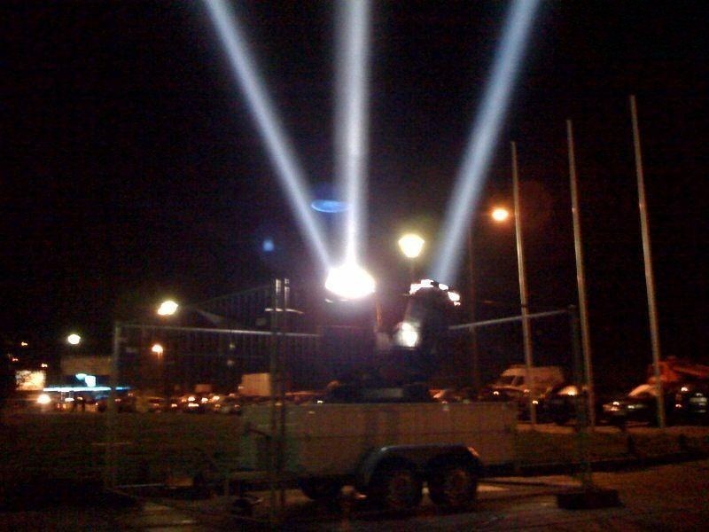 Skybeamer / Searchlight 3*4kW mieten in Chemnitz – Miettechnik