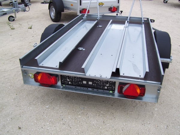Motorradanhänger S mieten – für 2 Motorräder, 750 kg, ungebremst – 2