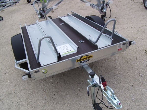 Motorradanhänger S mieten – für 2 Motorräder, 750 kg, ungebremst