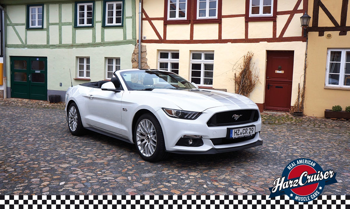 Ford Mustang GT Cabrio mieten – V8, 445 PS, Neufahrzeug 2026
