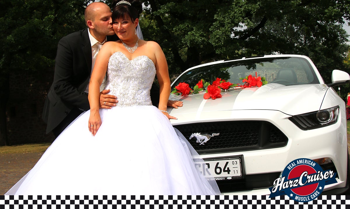 Ford Mustang GT Cabrio als Hochzeitsauto mieten – V8, 445 PS – 3