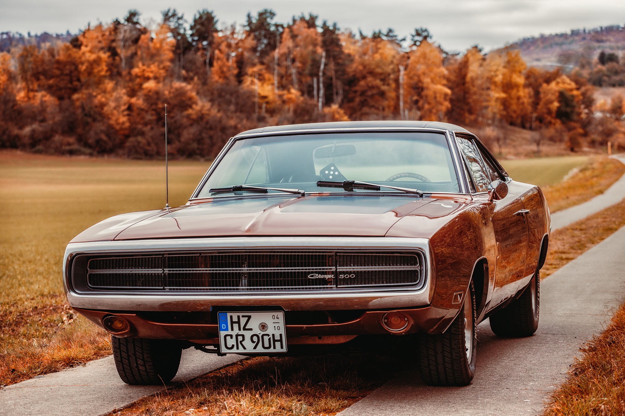 Dodge Charger 500 von 1970 mieten – Muscle-Car V8, 300 PS