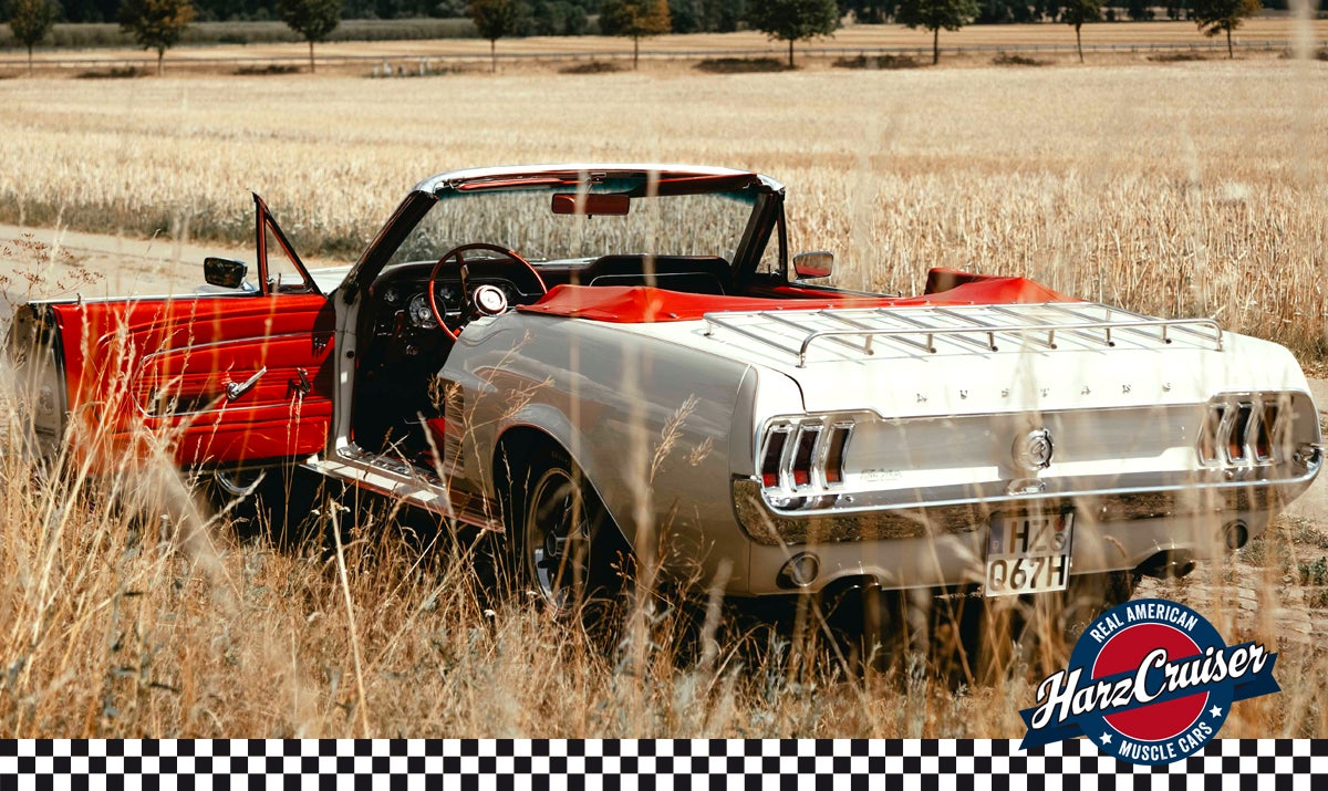 Ford Mustang Cabriolet 1967 mieten – Oldtimer V8 Cabrio