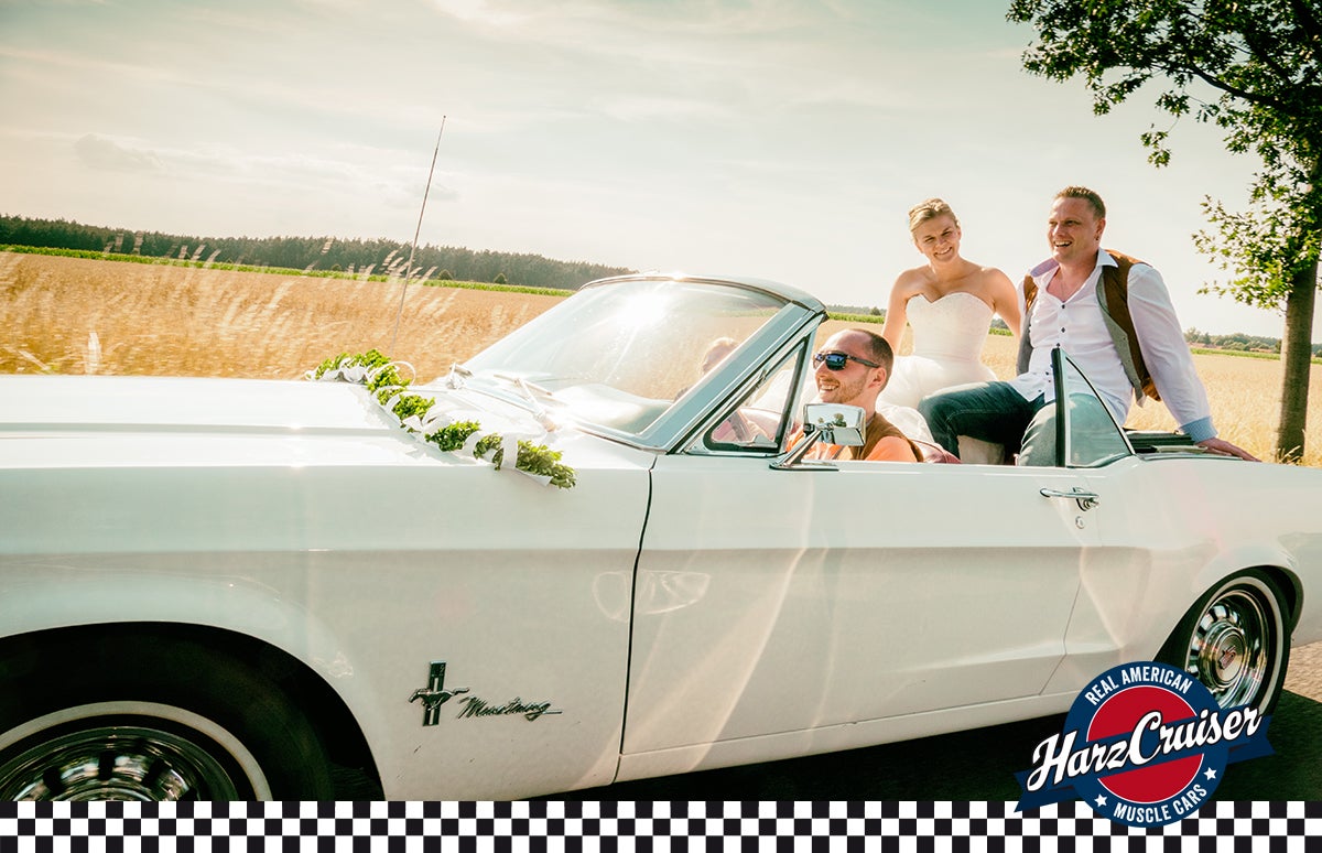 Ford Mustang Cabriolet 1967 als Hochzeitsauto mieten – V8, 230 PS – 4