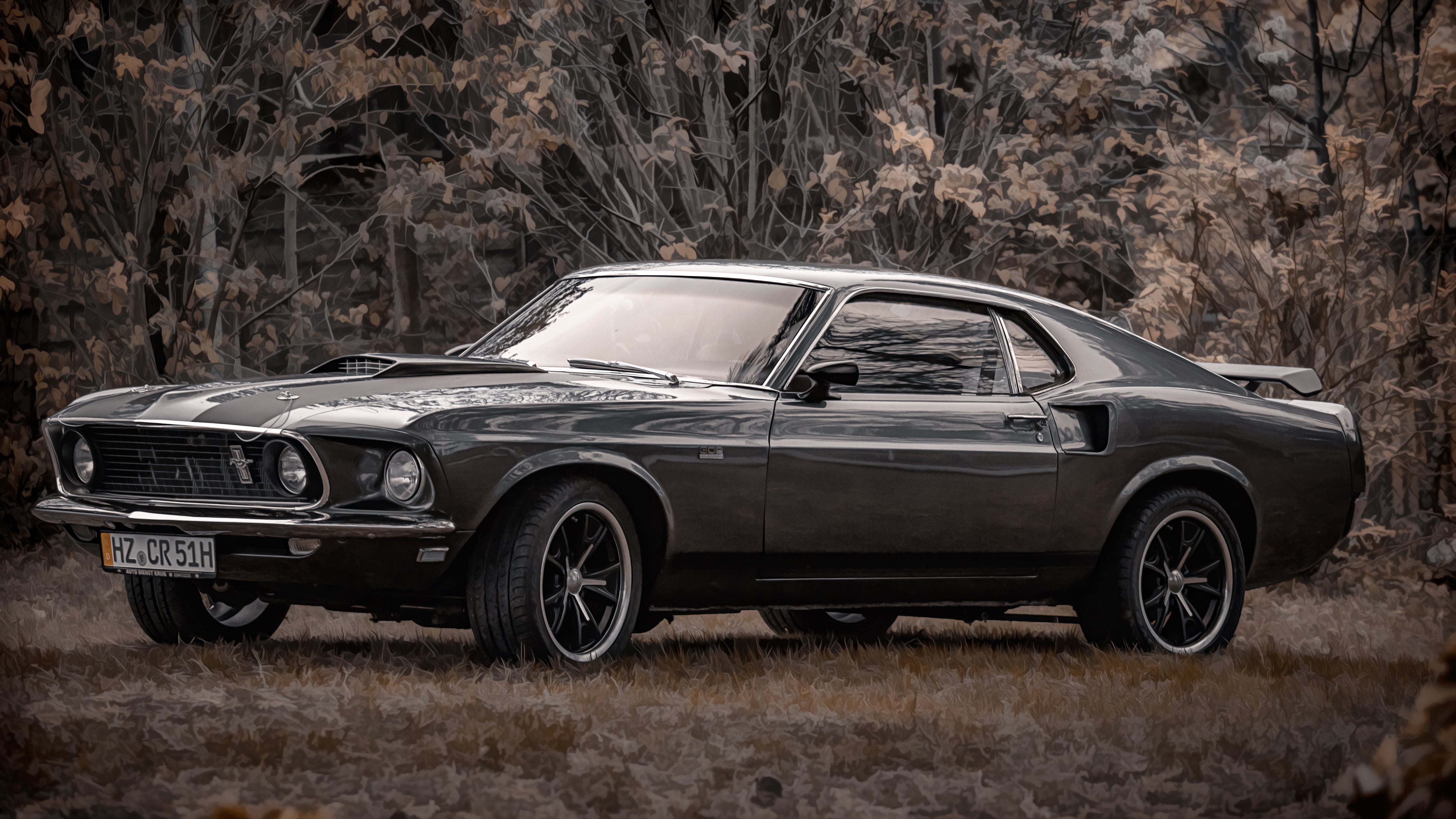 Ford Mustang Fastback 1969 mieten – "John Wick" Oldtimer V8 – 4
