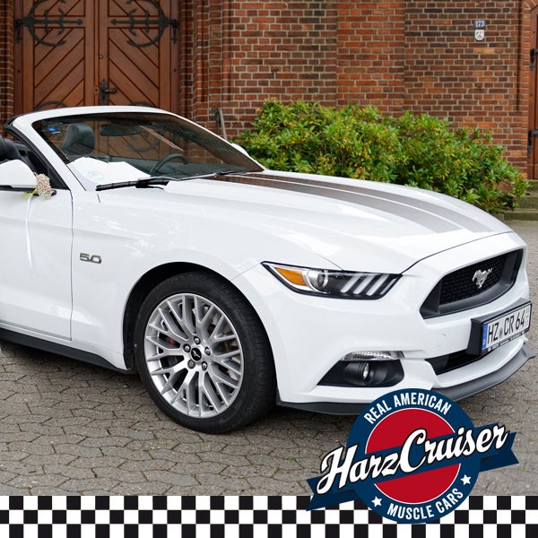 Ford Mustang GT Cabrio mieten – US-Car Sportwagen, 445 PS