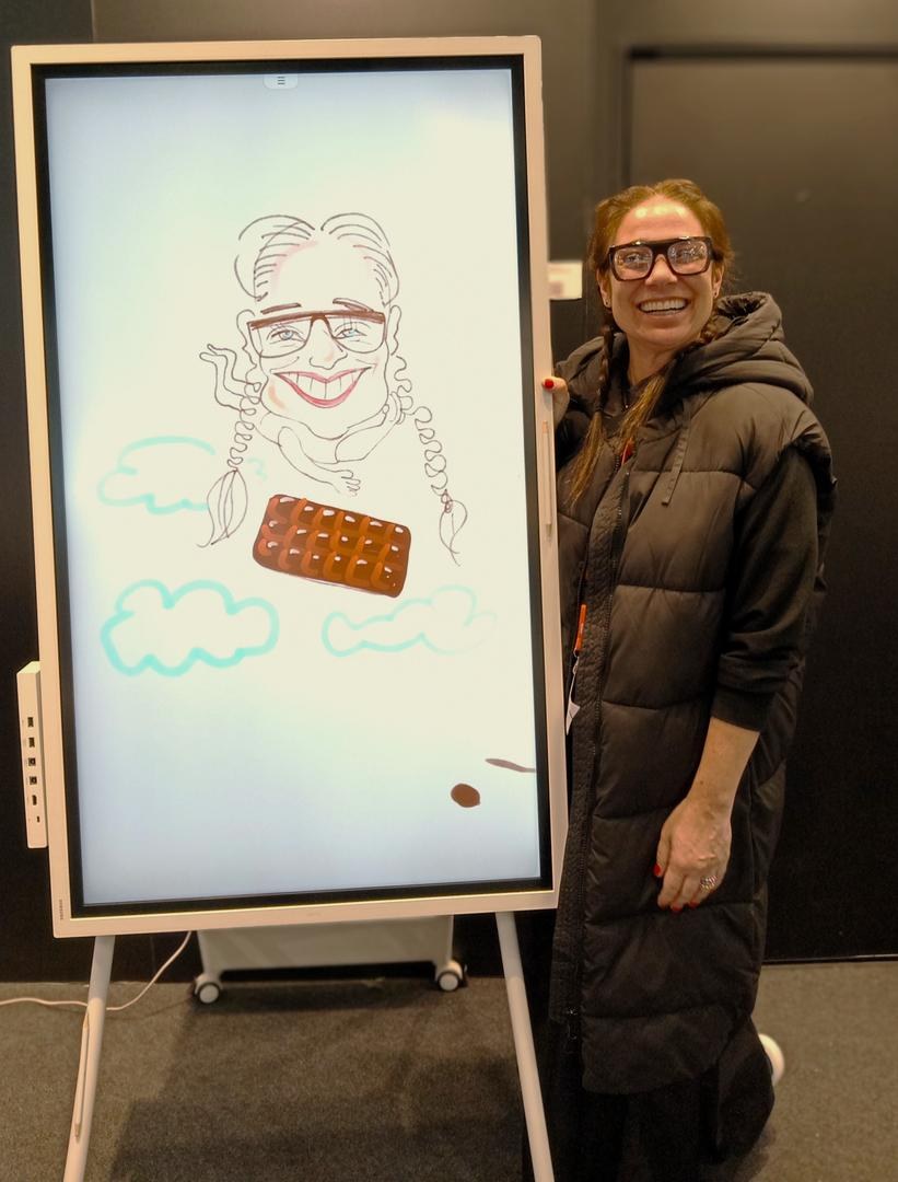 Schnellzeichner Karikaturist - Karikaturen digital oder Kohlezeichnung