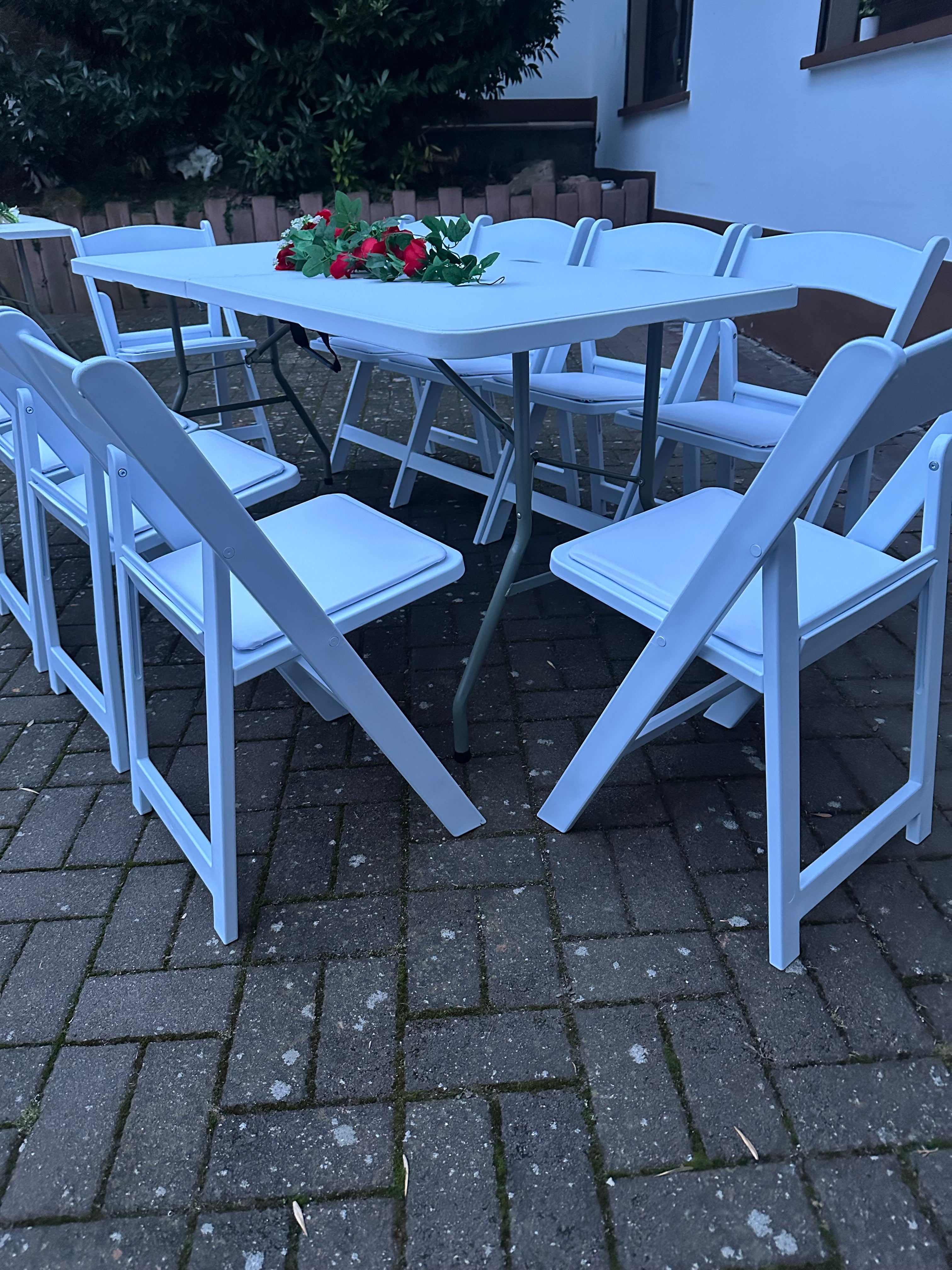 Klappstühle mieten – Hochzeitsstühle / Konferenzstühle / Eventstühle, je 50+ Stk – 3