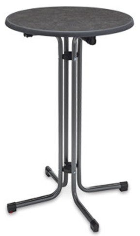 Stehtisch mit Husse mieten – klappbar, wetterfest, 112 cm