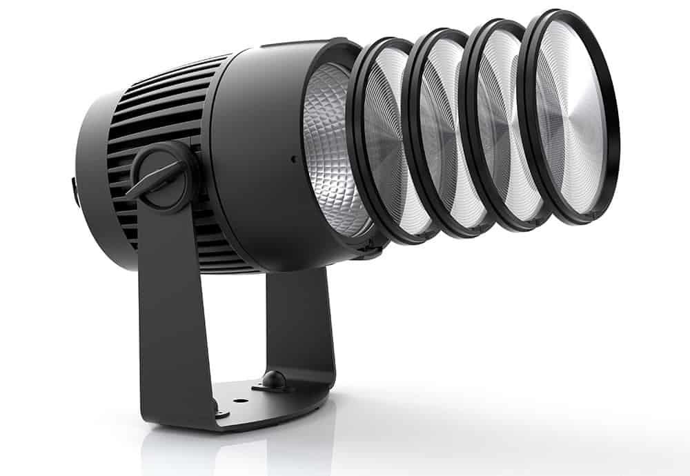 Roxx E.Show TW+ PAR LED-Scheinwerfer mieten – 200W RGBLAC IP65 – 4