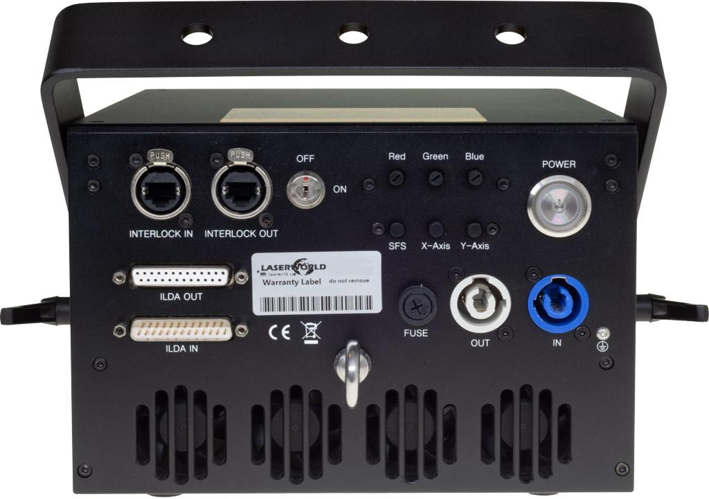 Laserworld tarm 2.5 (ShowNET) mieten – Showlaser 2.700 mW Vollfarbe – 3