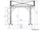 Prolyte Arc Roof mieten – Rundbogendach 6x4 m inkl. Dachplane – 4