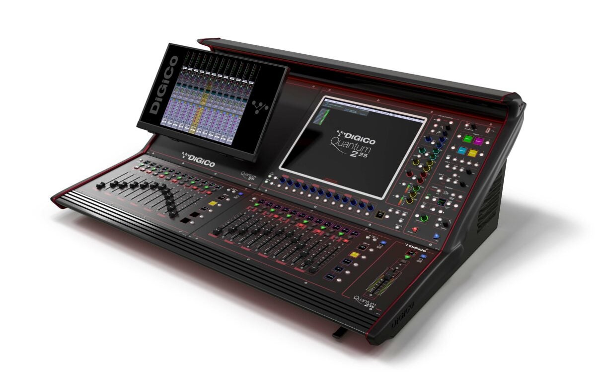 DiGiCo Quantum 225 Digitalmischpult mieten – 96 Eingänge inkl. Waves