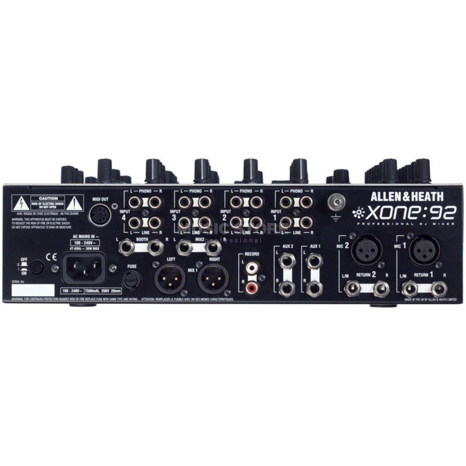Allen & Heath Xone 92 mieten – vielseitiger Analog-DJ-Mixer mit VCF – 3