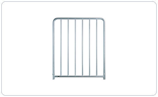 Nivtec-Stabsicherheitsgeländer mieten – Höhe 110 cm, Rastermaß 85/185 cm