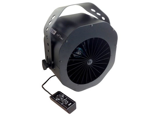 JEM AF1 Air Force MKII Windmaschine mieten – DMX-Ventilator bis 2.500 U/min