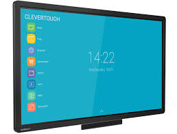 Clevertouch IMPACT Plus 86" mieten – 4K Interaktives Display mit Hubmast – 2