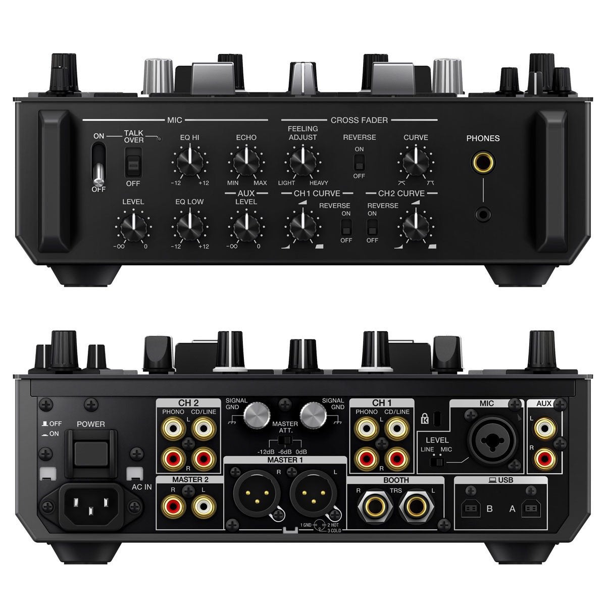 Pioneer DJM-S9 mieten – 2-Kanal DJ-Battle-Mixer mit Magvel Pro Crossfader – 3