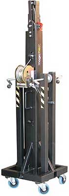 Fantek T-105 Traversenlift mieten – 4 Sektionen, bis 225 kg Tragkraft
