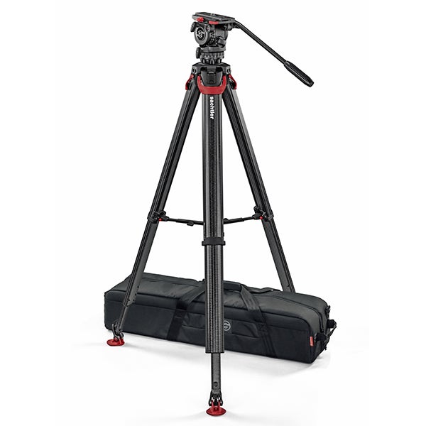 Sachtler System aktiv 8 flowtech 75 MS mieten – Carbon-Stativ-Set, Fluidkopf bis 10 kg