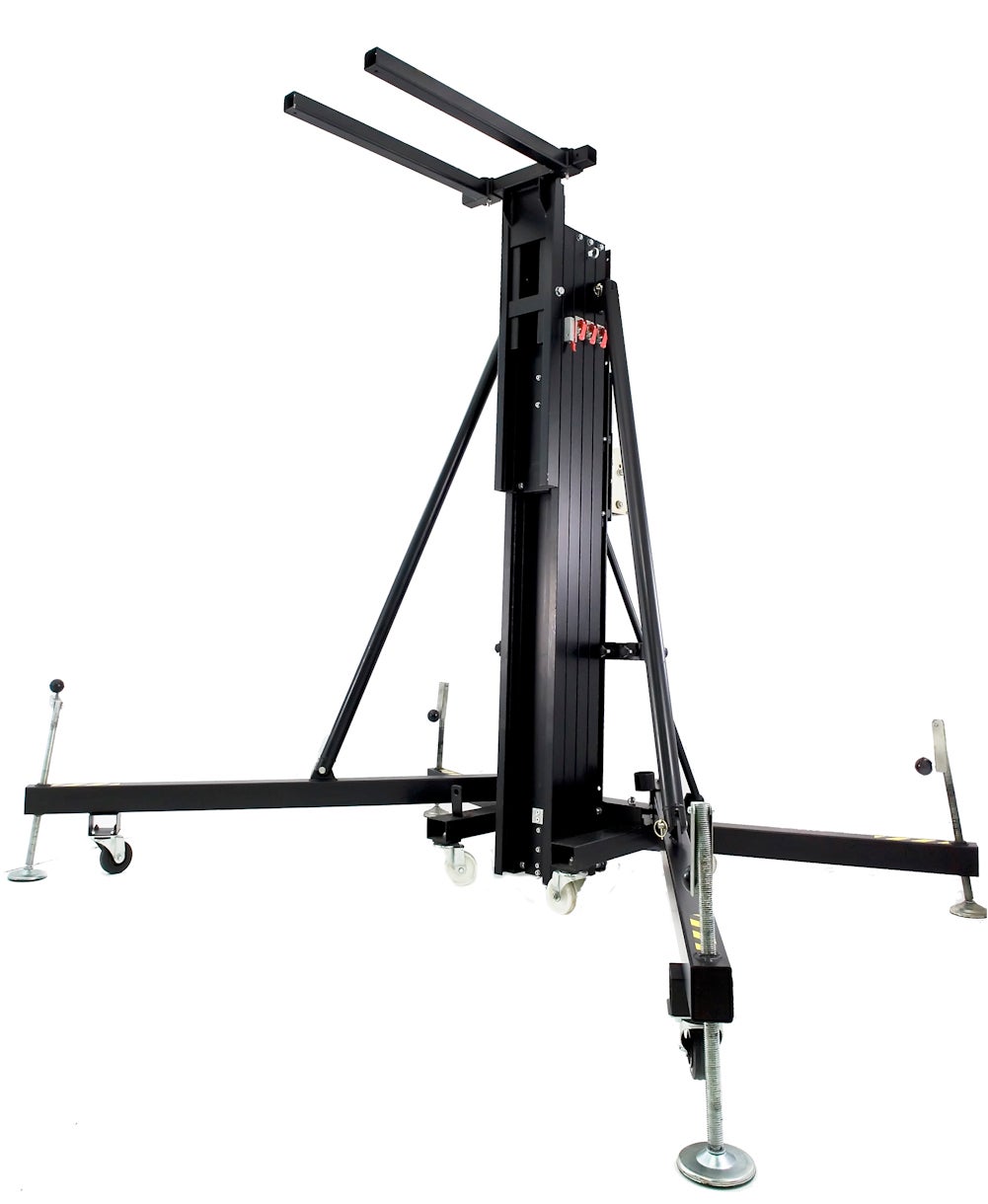 VMB TL 450 mieten – Line-Array-Gabellift schwarz (450 kg, 6 m)