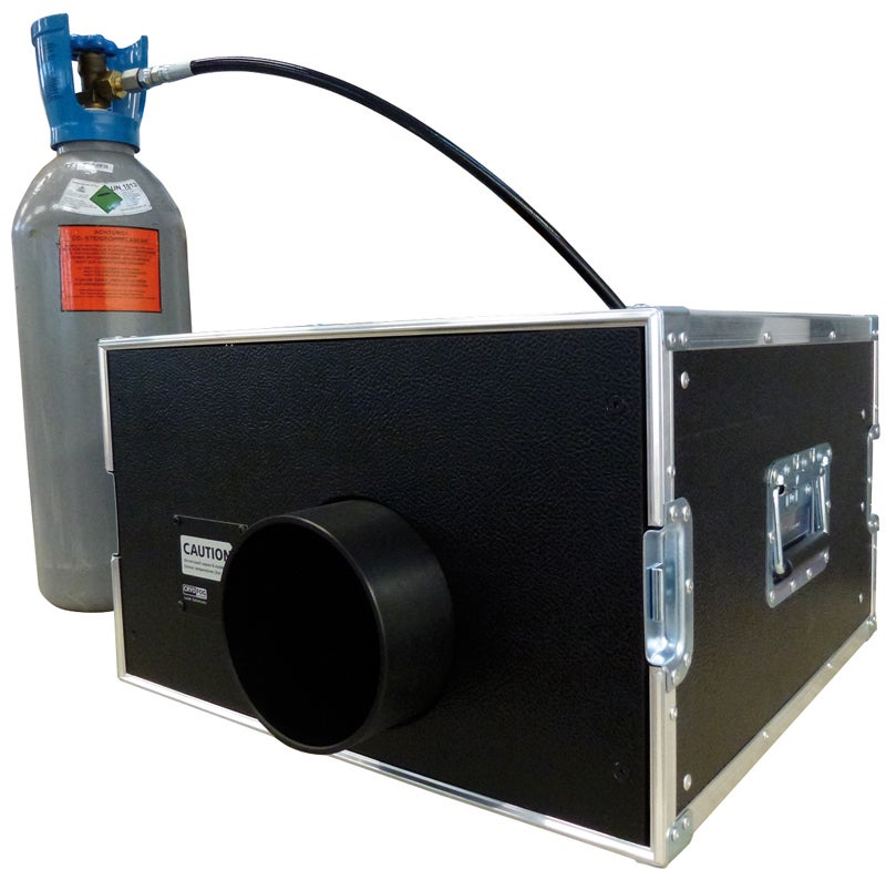 Look Cryo-Fog Bodennebelmaschine mieten – CO2-gekühlt, dichter Bodennebel