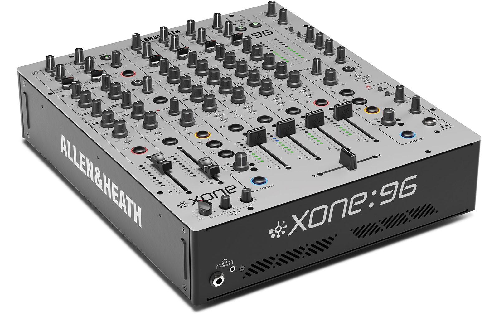 Allen & Heath Xone:96 DJ-Mixer mieten – analoger 6+2-Kanal-Club-Mixer