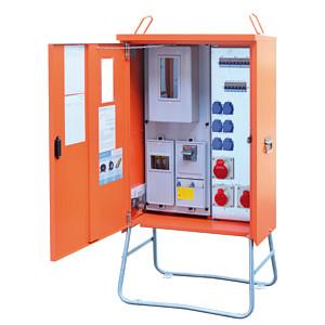 Baustromverteiler mieten – von 22 KVA bis 435 KVA für jede Baustelle