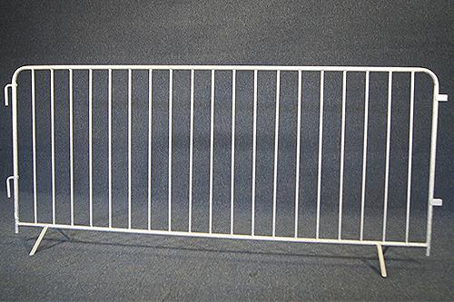 Absperrgitter mieten – Personengitter Profi leicht, verzinkt 2,5x1,1 m
