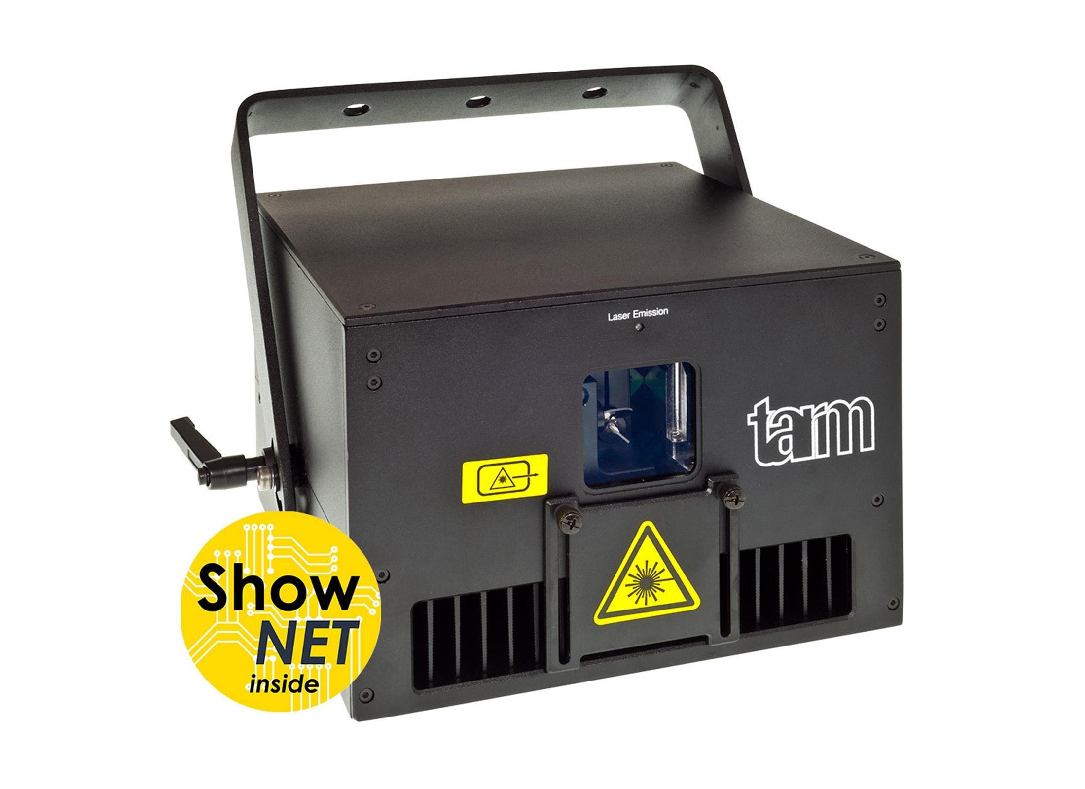 Laserworld tarm 2.5 (ShowNET) mieten – Showlaser 2.700 mW Vollfarbe