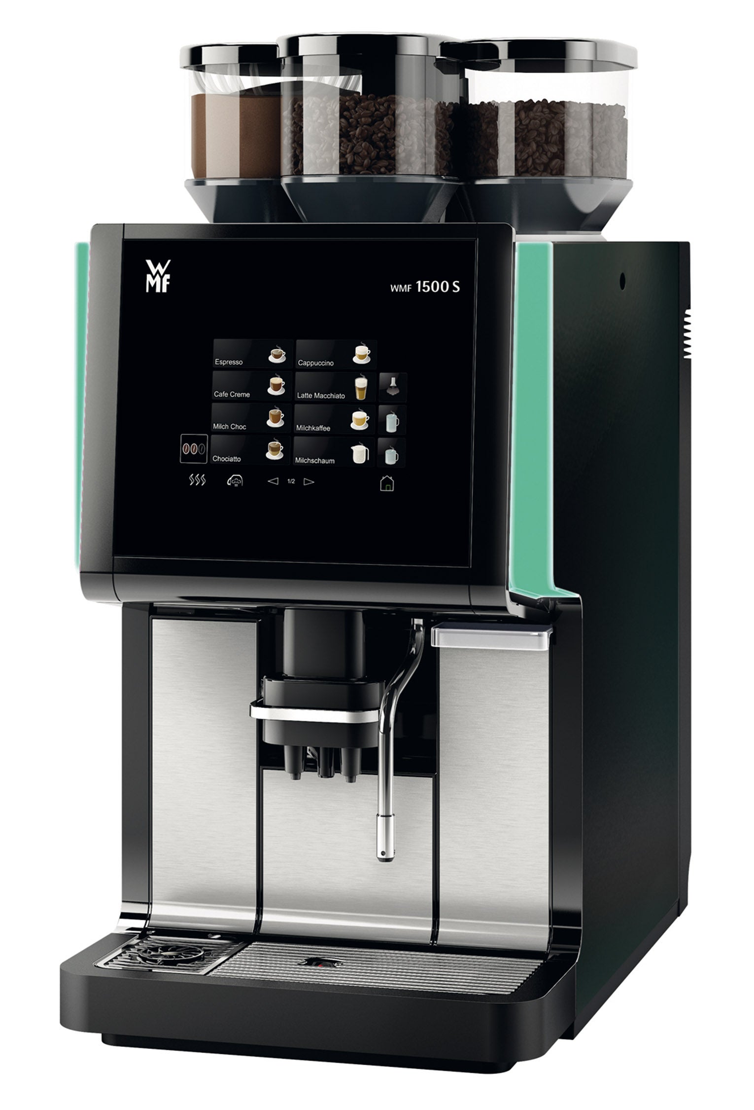 WMF 1500S mieten – Profi-Kaffeevollautomat für Messe in Düsseldorf, Köln & Frankfurt